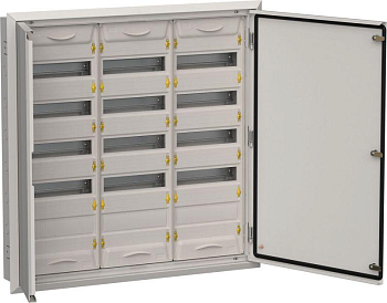 Корпус ЩРв-180 (3х60) TITAN 5 880х885х130 IP31 сер. метал. IEK TI5-50-V-3X060-31-7035