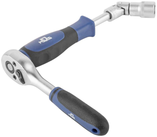 Мини-набор инструмента (биты; головки; вороток; удлинитель) 38шт пластиковый кейс MOS 65000М