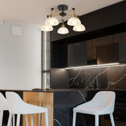 Светильник Bessie 5х60Вт E27 IP20 подвесной Freya FR5526PL-05BBZ