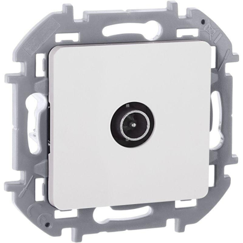 Розетка телевизионная оконечная TV Inspiria 10дБ 5-862мГц механизм бел. IEK 673870