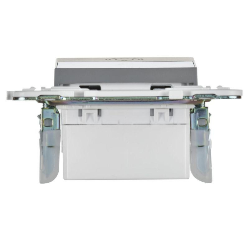 Кнопка звонка SKANDY 10А SK-V17Gr для отелей с индикацией сер. IEK SK-V14-2-10-K03