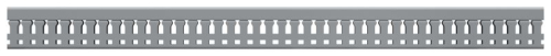 Кабель-канал перфорированный 25х30мм L2000 IMPACT IEK IM-KK50-025-030-005-K03
