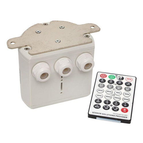 Датчик движения микроволновый MW-707 2000Вт 360град. 30м IP65 бел. для высоких потолков EKF dd-mw-707