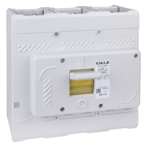 Выключатель автоматический 3п 320А 3200Im 40кА ВА57-39-340010 УХЛ3 690В AC КЭАЗ 109881