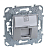 Розетка компьютерная 1-м СП Unica Top 1хRJ45 алюм. SchE MGU5.421.30ZD