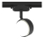 Светильник трековый ARTLINE поворотный шар 82х82х30мм GX53 230В алюм. 4кв.м черн. Ritter 59924 5