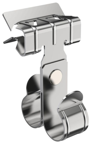 Зажим балочный 2-7мм под трубу 20мм двойн. HDZ IEK CME30-BZTD-020-HDZ