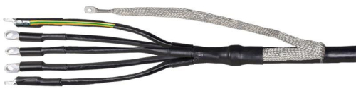 Муфта концевая ПКВ(Н)тпбэ 5х16/25 без болт. наконечн.; пайка ПВХ/СПЭ изоляция 1кВ IEK UZM-XLBK1-NVN5-1625XP