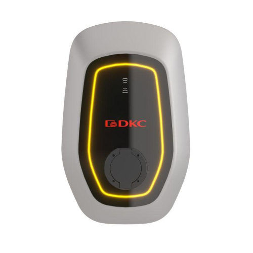 Станция зарядная переменного тока (AC) - EOS Зарядка (EOS Charge) 7.4кВт T2S - RFID - WiFi - LAN - Power Meter DKC EC7SMETS