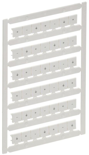 Маркер для CTS 10кв.мм "+; -; зазем." ARMAFIX IEK AF-CT10D-M-010-23