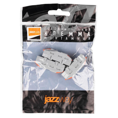 Клемма монтажная СМК PTC-1P 4212 BL/3 450В 32А 0.08-2.5(4.0)кв.мм JazzWay 5073722