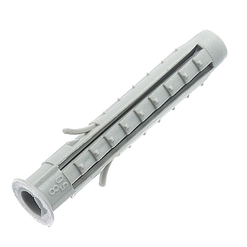 Дюбель 6х35 распорный с манжетом шипами и усами европодвес (уп.25шт) СТРОЙМЕТИЗ UTORM2330051