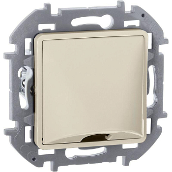 Вывод кабеля Inspiria с зажимом для крепления сл. кость IEK 673891