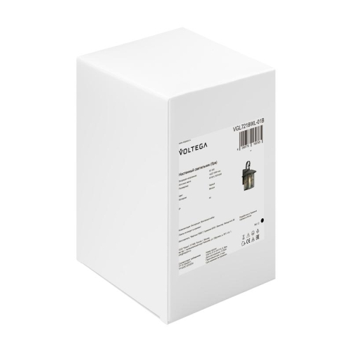 Светильник Saga 1х40Вт E27 IP44 бра настен. Voltega VGL7218WL-01B