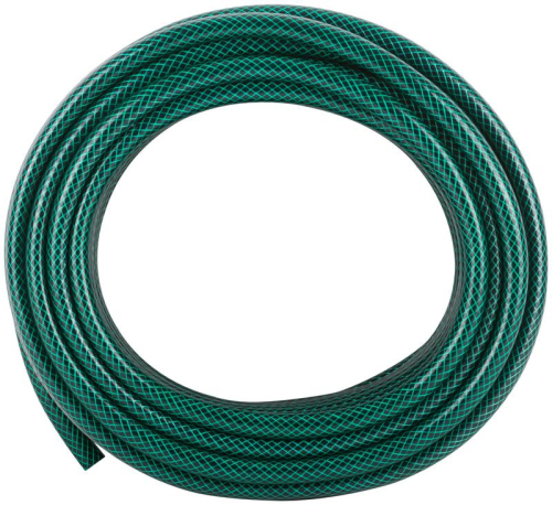 Шланг поливочный трехслойный армированный 1/2дюймх1.8ммх25м зел. КУРС 76305