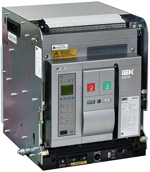 Выключатель автоматический воздушный 3п D 2500А 65кА AC ВА77 W3P EA выдвижн. с комплектом аксессуаров MASTER IEK MI-ACB10-3WD-065-2500-ACF