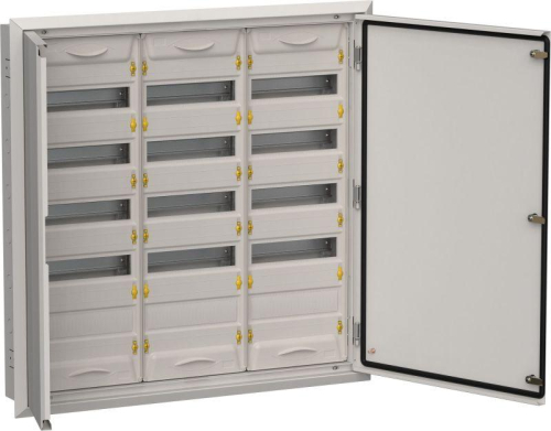 Корпус ЩРв-180 (3х60) TITAN 5 880х885х130 IP31 сер. метал. IEK TI5-50-V-3X060-31-7035