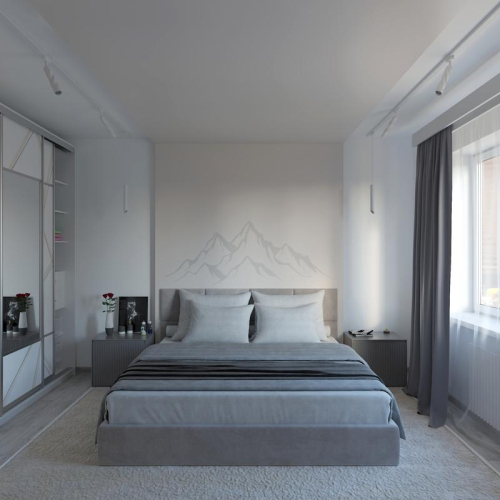 Светильник трековый поворотный ARTLINE 55х55х200 GU10 230В алюм. 2.6кв.м бел Ritter 59931 3