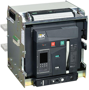 Выключатель автоматический воздушный 3п F 4000А 100кА TD выдвижн. с комплектом аксессуаров ARMAT IEK AR-ACB-3VF-100-4000A-TDCF