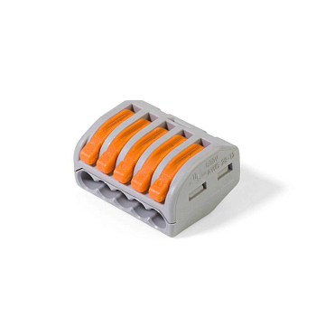 Клеммник 5х(0.08-2.5(4.0)) WAGO 87770