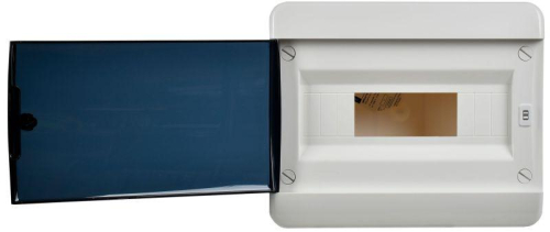 Корпус ЩРН-П-12 TEKFOR IP41 черн. прозр. дверь пластик. IEK TF5-KP12-N-12-41-K01-K03