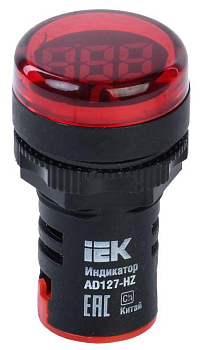 Индикатор значения частоты в сети AD127-HZ KARAT IEK BBI40-HZ