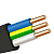 Кабель ВВГ-Пнг(А)-LS 3х4 ок (N PE) 0.66кВ (м) АЛЬФАКАБЕЛЬ 656739