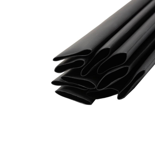 Трубка термоусадочная двустенная клеевая 19.1/9.55 (2:1) черн. 1м (уп.10шт) Rexant 26-2107