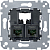 Механизм розетки компьютерной 2-м Merten RJ45 кат.6 UTP SchE MTN4576-0002
