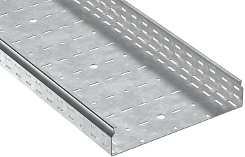 Лоток листовой перфорир. 80х400 L2500 сталь 1.5мм HDZ ESCA 7 IEK CLP10-080-400-150-D25-HDZ