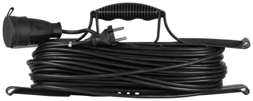 Удлинитель-шнур на рамке 1х30м без заземл. ПВС 2х1 GREEN LINE FR-10-30m Эра Б0065149