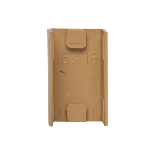 Соединитель на стык 16х16 под свет. дерево Plast PROxima (уп.4шт) EKF conl-16-16x4