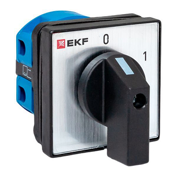 Переключатель кулачковый ПК-1-11 1п 25А "0-1" IP65 EKF pk-1-11-25-65