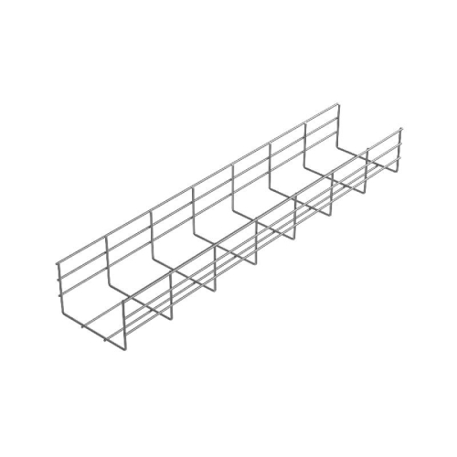 Лоток проволочный 100х100 L3000 сталь 4мм PL100-100-3000 оцинк. КМ LO0667
