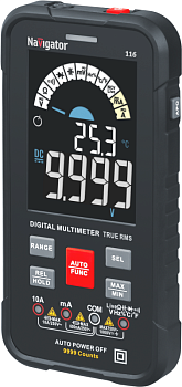 Мультиметр 95 771 NMT-Mm-116 True RMS Smart цветной дисплей Navigator 95771