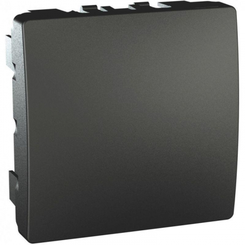 Заглушка UNICA NEW 45х45 антрацит SchE NU586654