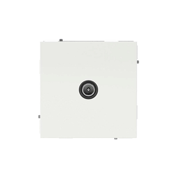 Розетка телевизионная проходная TV KANT бел. магнолия DKC 7000513