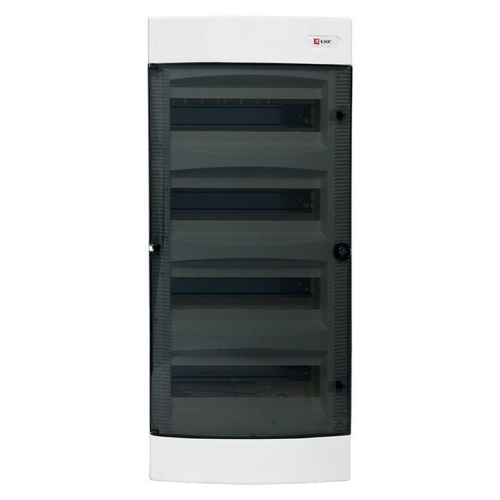 Щит распределительный навесной Unix 4х12мод. IP41 прозр. дверь PROxima EKF ux-4x12-n