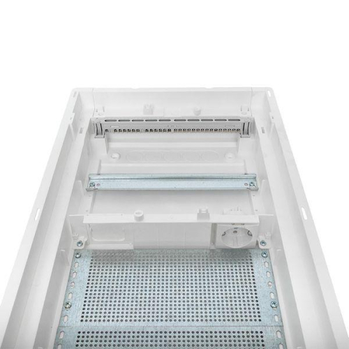 Щит комбинированный встраив. Nova 1 DIN-рейка + 2 монтаж. платы 3 габарит IP41 с метал. перфорированной дверью EKF nv-cb-pmd-1+2