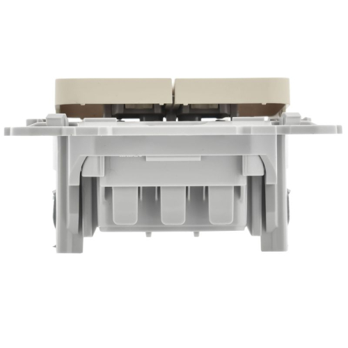 Выключатель 2-кл. СП FLITE ВС12-1-0-ФлСл 10А механизм сливочный IEK FI-V20-0-10-1-K86