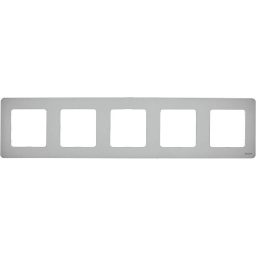 Рамка 5-м Inspiria алюм. IEK 673972