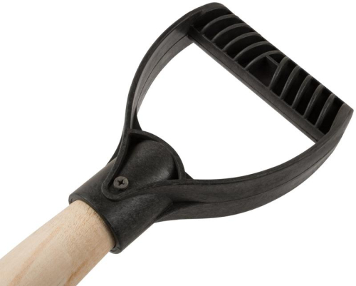 Лопата штыковая 210х385х1440мм деревянный черенок; рельсовая сталь FIT 77193