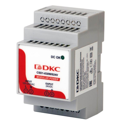 Источник питания MODULAR POWER 1ф 30Вт 4-2А 12(5-15)В DKC XCSD1030W012VAA