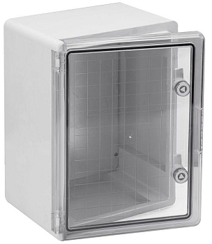 Корпус ЩМПп 400х300х220 УХЛ1 IP65 прозр. дверь пластик. IEK MKP92-N-403022-65