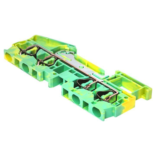 Колодка клеммная ST-4 4 вывода земля пружинная EKF plc-jxb-st-4-4-pen
