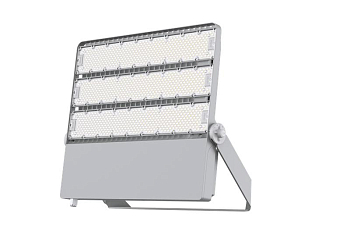 Прожектор светодиодный СДО FL 22 C 600W AM1 850 GR 589х60х570мм 600Вт 5000К IP66 уличный сер. Русский Свет 30082225203