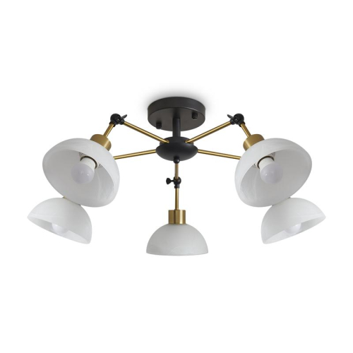 Светильник Bessie 5х60Вт E27 IP20 подвесной Freya FR5526PL-05BBZ