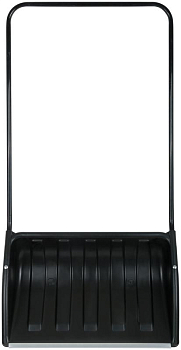 Скрепер для уборки снега пластиковый металлическая ручка 700x465x1360мм КУРС 68135