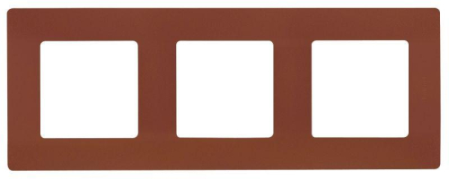 Рамка 3-м Etika какао IEK 672573