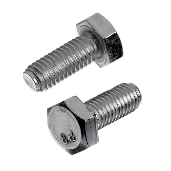 Болт с шестигранной головкой М8х20 DIN 933 класс прочн. 8.8 оцинк. (коробка) (уп.50шт) Tech-Krep/Zitar 105207